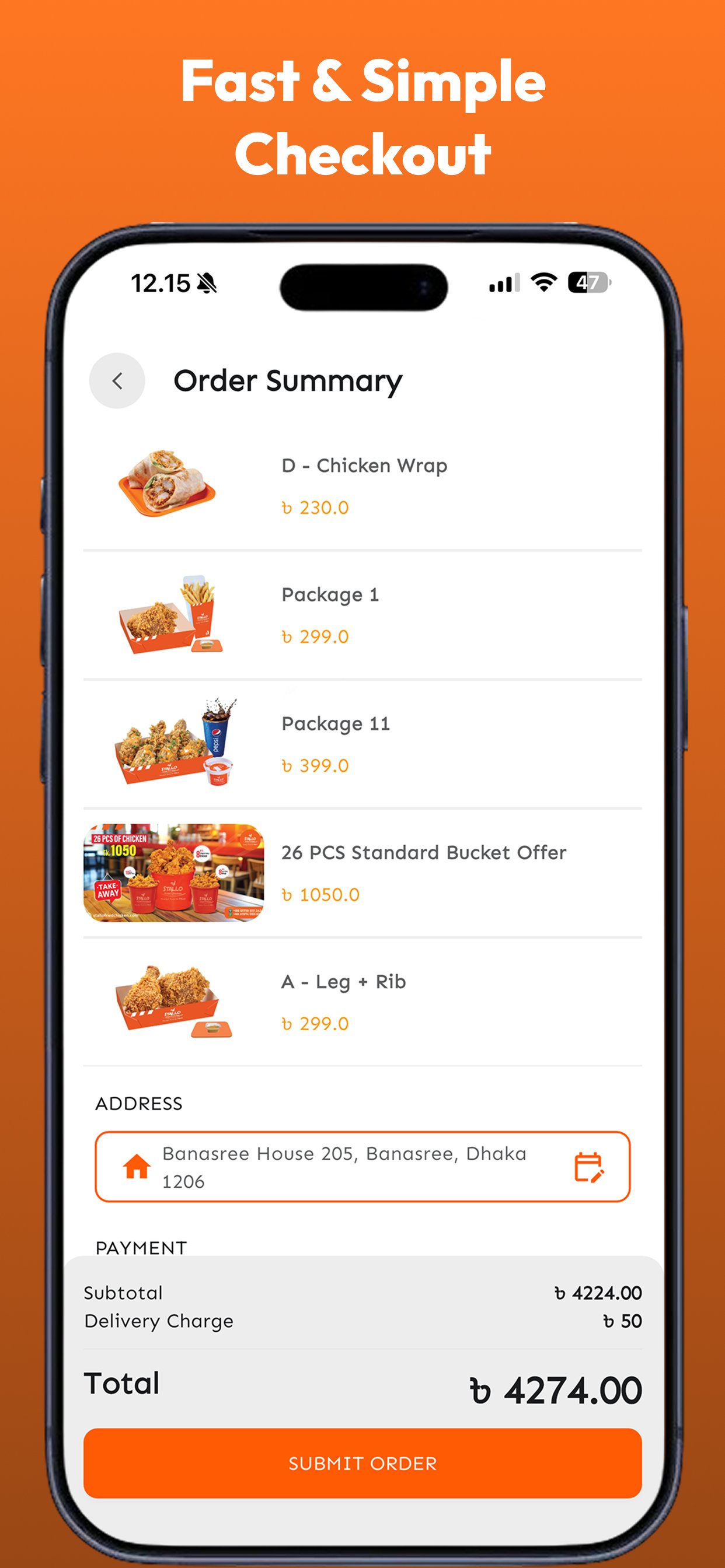 Fast Checkout